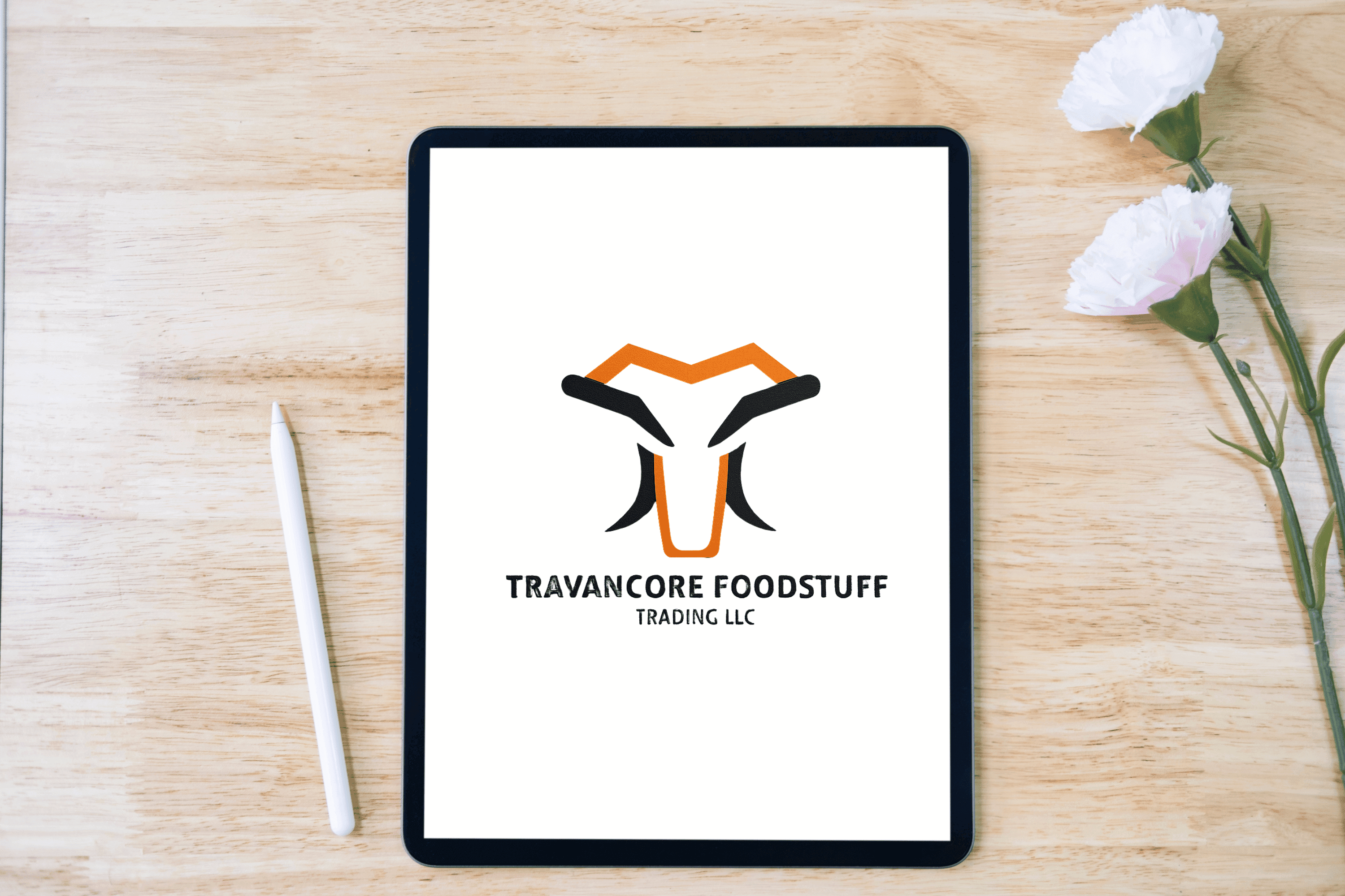 Travancore Foodstuff Logo Design